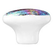 Bouton De Porte En Céramique Falln Rainbow Rocks (Côté)