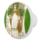 Bouton De Porte En Céramique Falln Saint Patrick (Droite)
