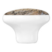 Bouton De Porte En Céramique Faucon (Côté)