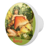 Bouton De Porte En Céramique Fée des champignons Thunder_Cove (Droite)