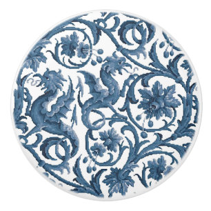 Bouton De Porte En Céramique Féerie Dragons Ceramic Knob