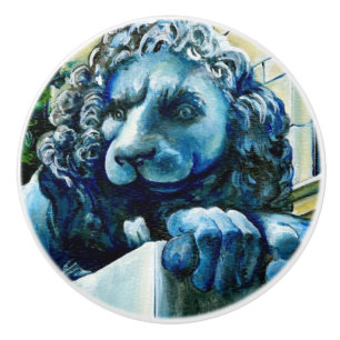 Bouton De Porte En Céramique Feline Estemée