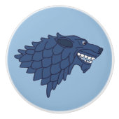 Bouton De Porte En Céramique Fenrir/Fenriswolf (Devant)