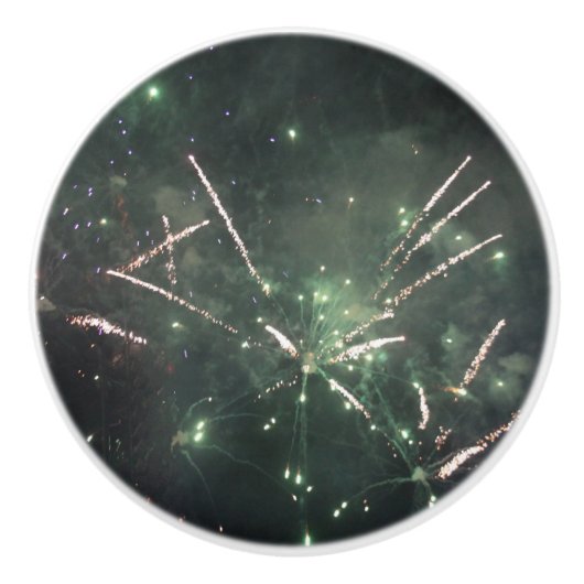 Bouton De Porte En Céramique Feu d'artifice Ceramic Knob (Devant)