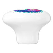 Bouton De Porte En Céramique Fille Sirène Ceramic Knob (Côté)