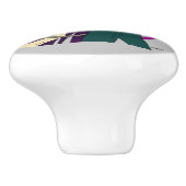 Bouton De Porte En Céramique filles (Côté)