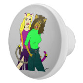 Bouton De Porte En Céramique filles (Droite)