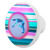 Bouton De Porte En Céramique Filles Gymnastique, Power Tumbling, Ressort (Droite)