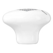 Bouton De Porte En Céramique Finland freemasonry sign (Côté)