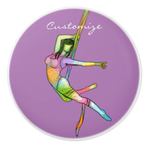 Bouton De Porte En Céramique Fitness aérienne Yoga Thunder_Cove