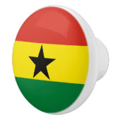 Bouton De Porte En Céramique Flag du Ghana (Droite)