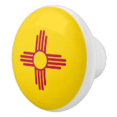 Bouton De Porte En Céramique Flag du Nouveau-Mexique (Droite)