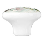 Bouton De Porte En Céramique Fleur de cerise (Côté)