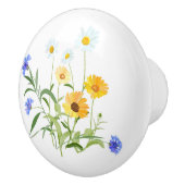 Bouton De Porte En Céramique Fleur sauvage (Droite)