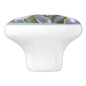 Bouton De Porte En Céramique Fleur Smeraldo (Côté)