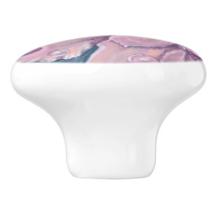 Bouton De Porte En Céramique Fleur surnaturelle
