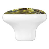 Bouton De Porte En Céramique Fleurs à puces de sorcière (Côté)