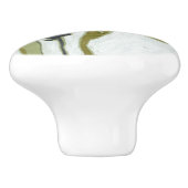 Bouton De Porte En Céramique Fleurs vives (Côté)