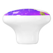 Bouton De Porte En Céramique Floral de Fairy (Côté)