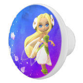 Bouton De Porte En Céramique Floral de Fairy (Droite)