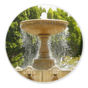 Bouton De Porte En Céramique Fontaine de Sausalito Photographie de voyage en Ca