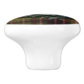 Bouton De Porte En Céramique Forge forestière & Junco Bird (Côté)