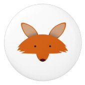 Bouton De Porte En Céramique Fox (Devant)