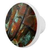 Bouton De Porte En Céramique Fractionner l'art Abstrait (Droite)