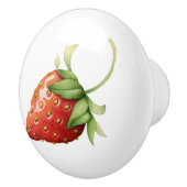 Bouton De Porte En Céramique Fraise Kitchen Drawer Knower - SRF (Droite)