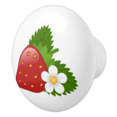 Bouton De Porte En Céramique Fraise sucrée (Droite)