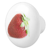 Bouton De Porte En Céramique Fraises (Droite)