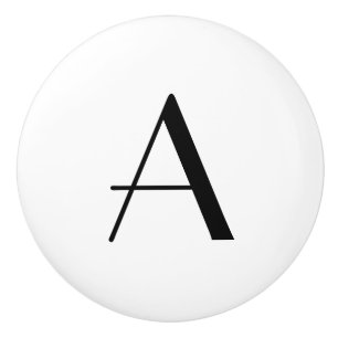 Bouton De Porte En Céramique Français en céramique de bouton de lettre