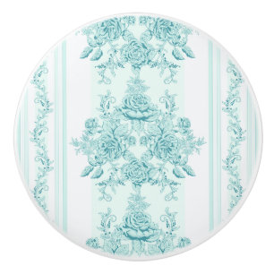 Bouton De Porte En Céramique français, Vintage, shabby chic, motif, victorien,