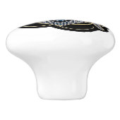 Bouton De Porte En Céramique Freemason (Côté)