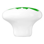 Bouton De Porte En Céramique Frog Design Personalised (Côté)