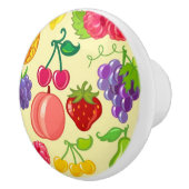 Bouton De Porte En Céramique Fruit (Droite)
