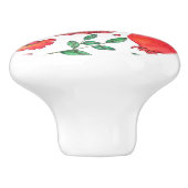 Bouton De Porte En Céramique Fruit de grenade à l'aquarelle mignonne (Côté)
