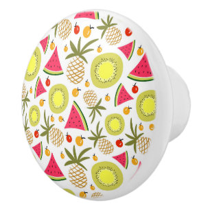 Bouton De Porte En Céramique Fruits Ceramic Knob