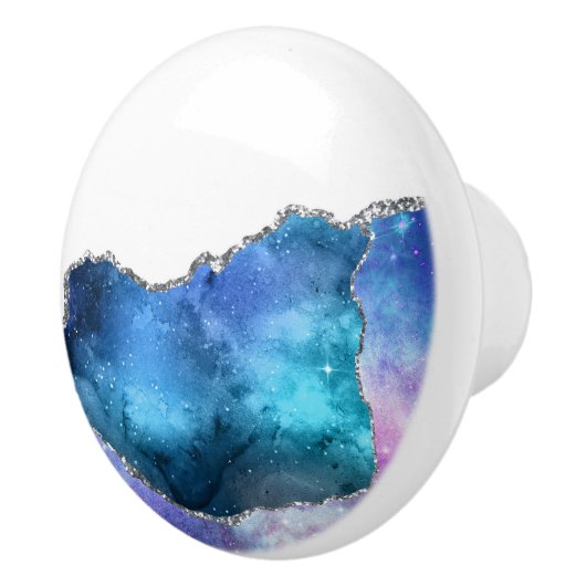 Bouton De Porte En Céramique Galaxy Agate Series (Droite)