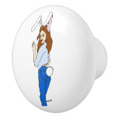 Bouton De Porte En Céramique garçon (Droite)