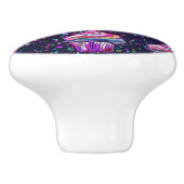 Bouton De Porte En Céramique Gâteau d'anniversaire (Côté)