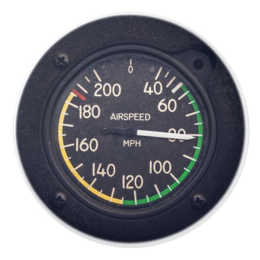 Bouton De Porte En Céramique Gauge de l'Airspeed (Devant)