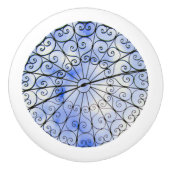 Bouton De Porte En Céramique Gazebro Sky Knob (Devant)