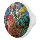 Bouton De Porte En Céramique Gemini gothique classique femme papillon Whimsical (Droite)