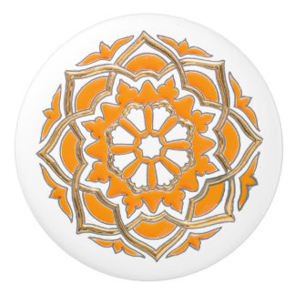 Bouton De Porte En Céramique Geométrico Moderno