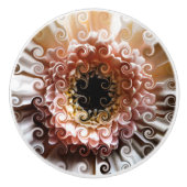 BOUTON DE PORTE EN CÉRAMIQUE GERBERA FLOWER (Devant)