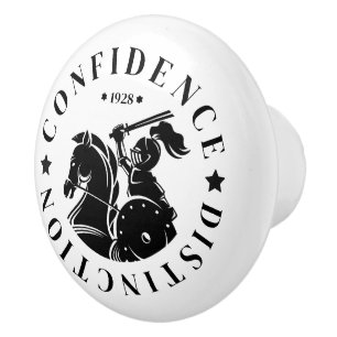 Bouton De Porte En Céramique GEUEE Série Chevalier Vintage