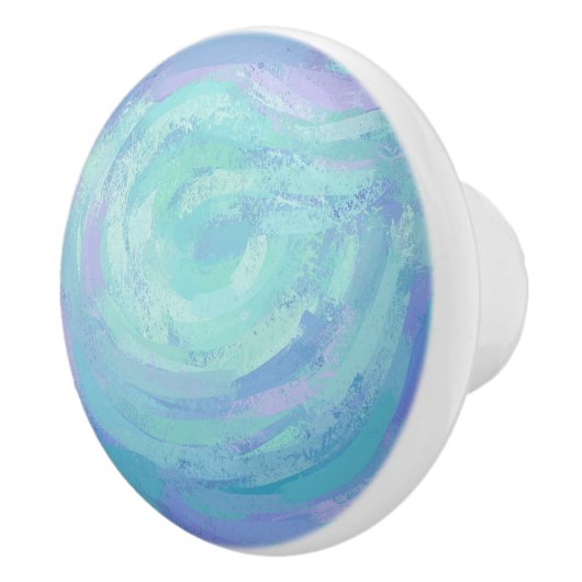 Bouton De Porte En Céramique Glacier (Droite)