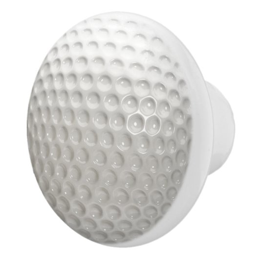 Bouton De Porte En Céramique Golf Ball Sport (Droite)