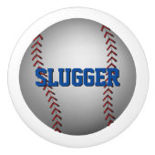 Bouton De Porte En Céramique Graphique de baseball (Devant)